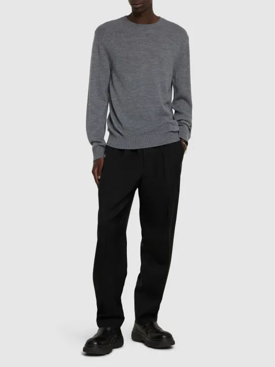 Jil Sander   Extrafine wool knit sweater 