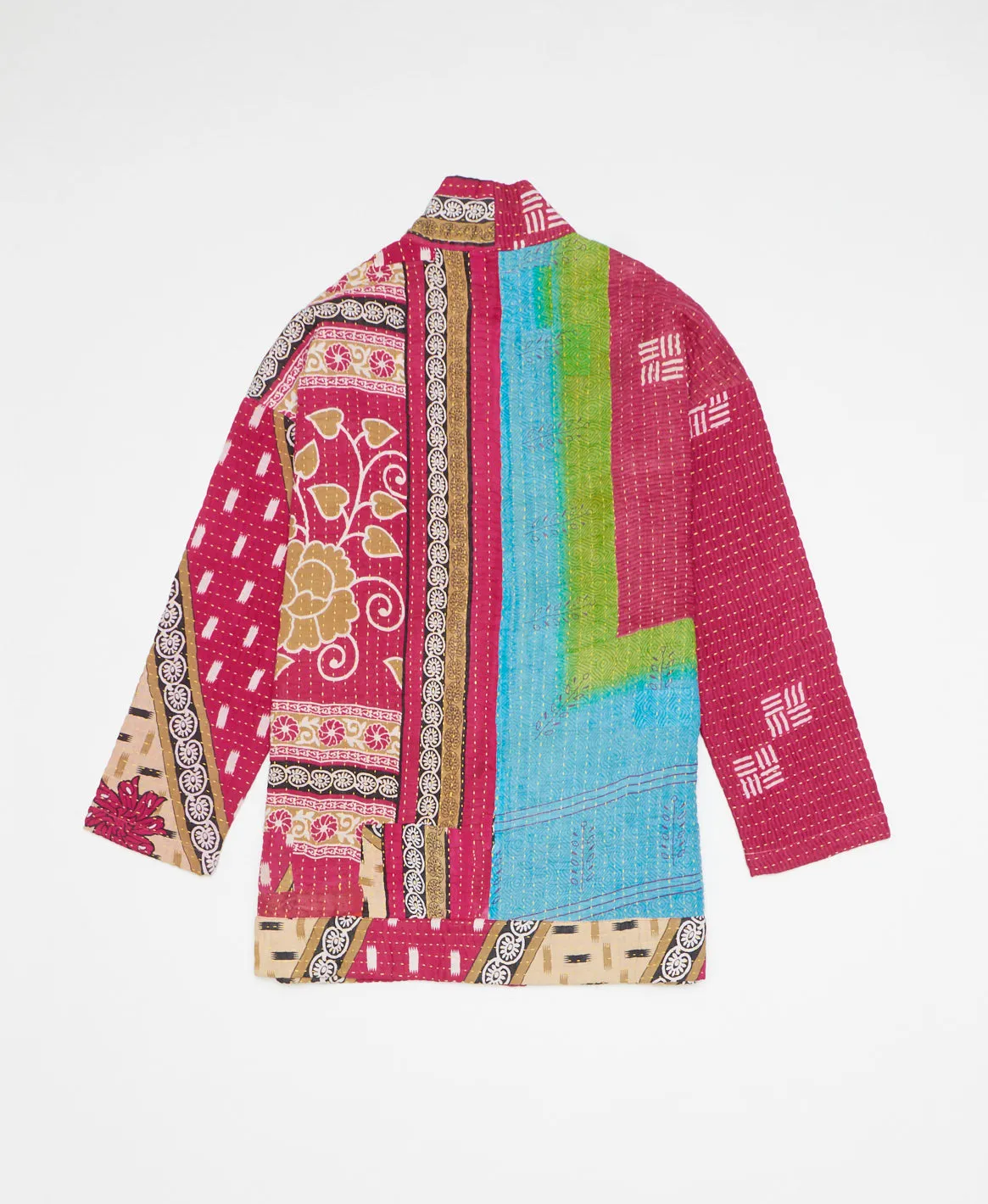 Kantha Quilted Jacket - No. 230410 - Medium