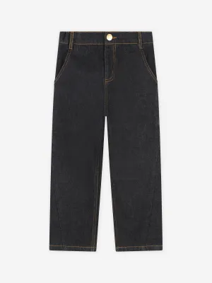 KENZO Kids Denim Trousers in Black