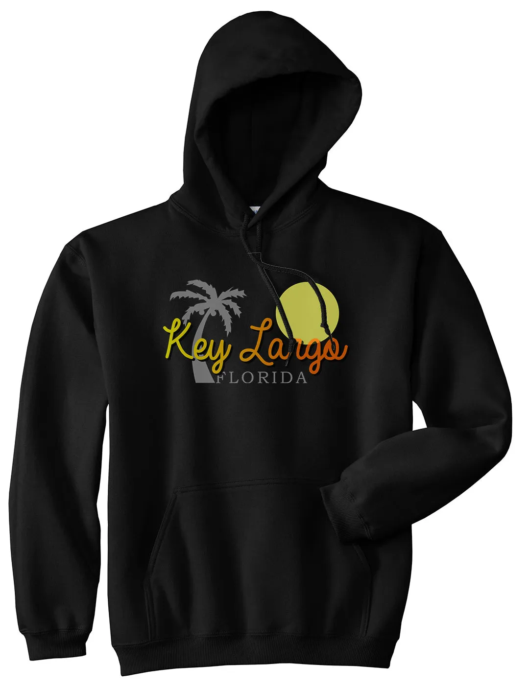 Key Largo Florida Souvenir Mens Pullover Hoodie