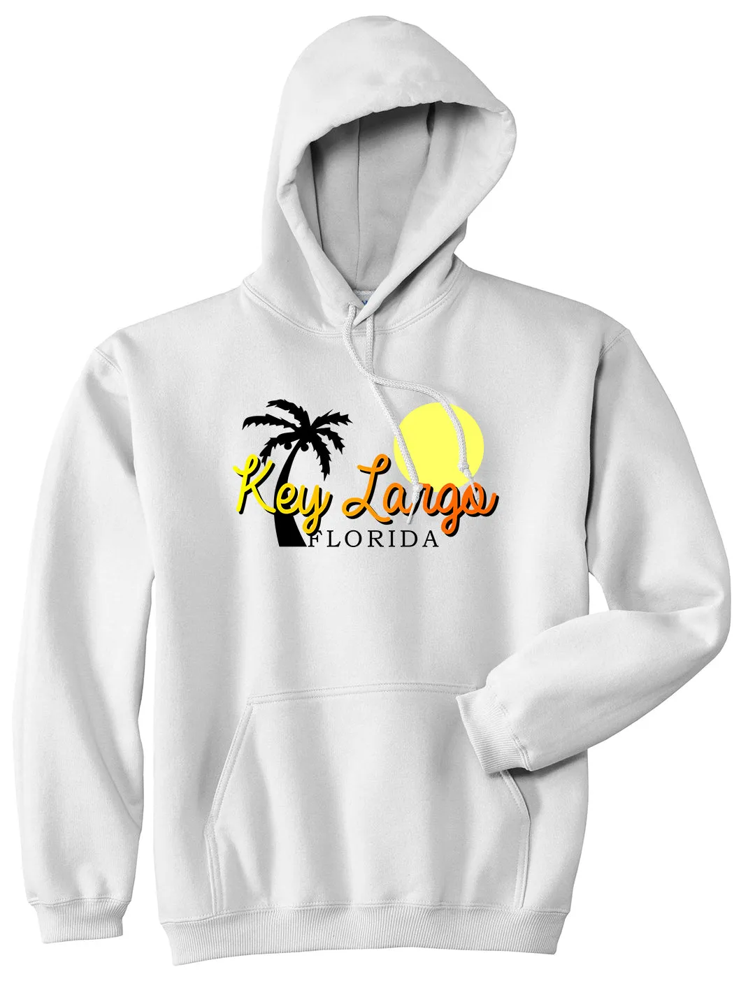 Key Largo Florida Souvenir Mens Pullover Hoodie