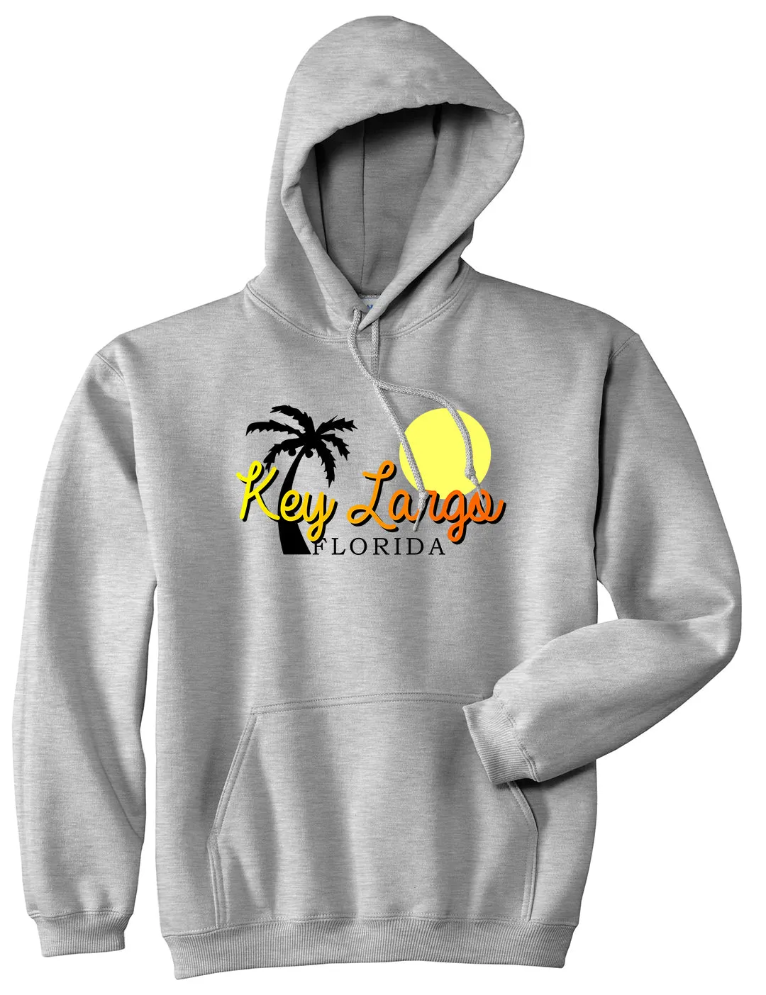 Key Largo Florida Souvenir Mens Pullover Hoodie