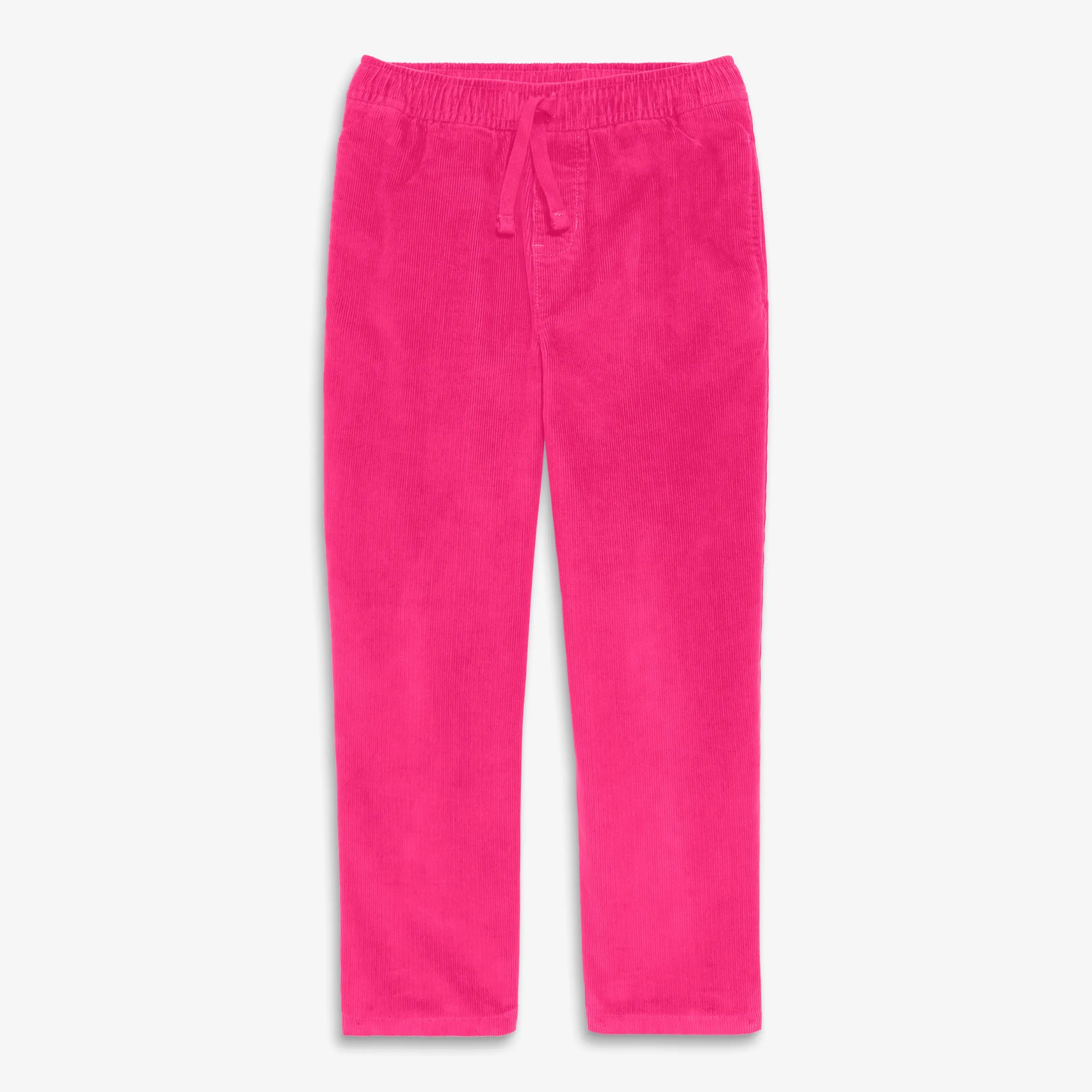 Kids stretch corduroy drawstring pant