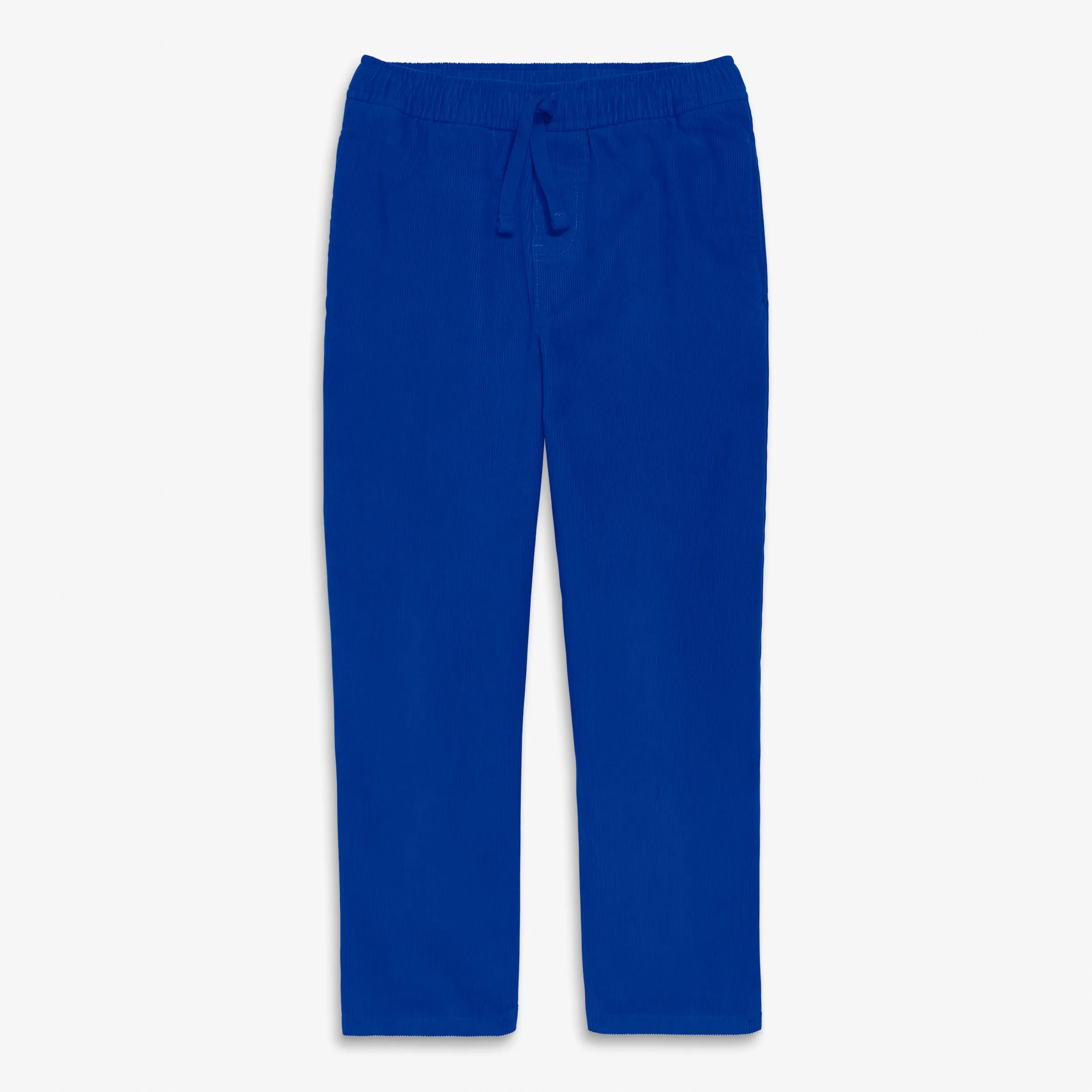 Kids stretch corduroy drawstring pant