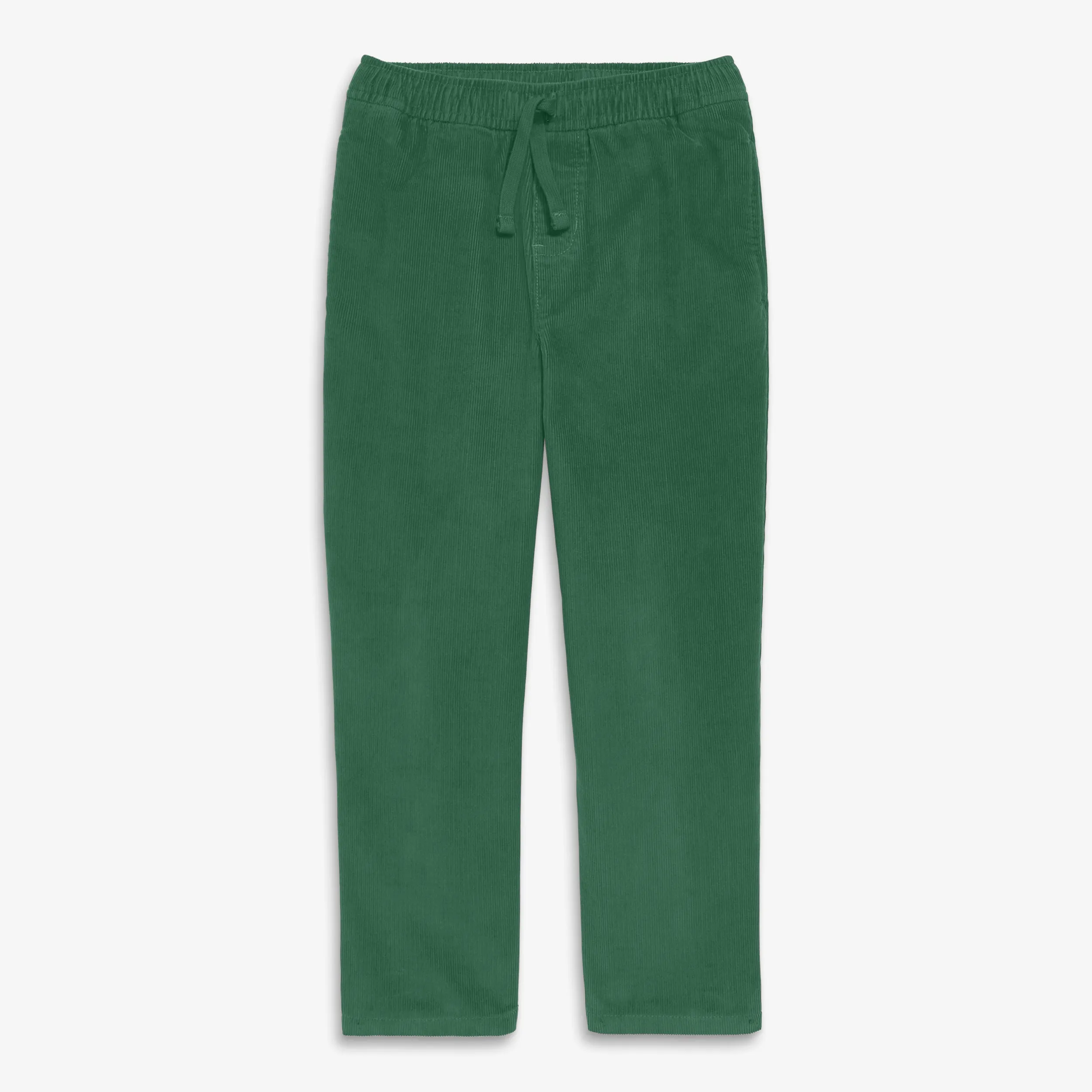 Kids stretch corduroy drawstring pant