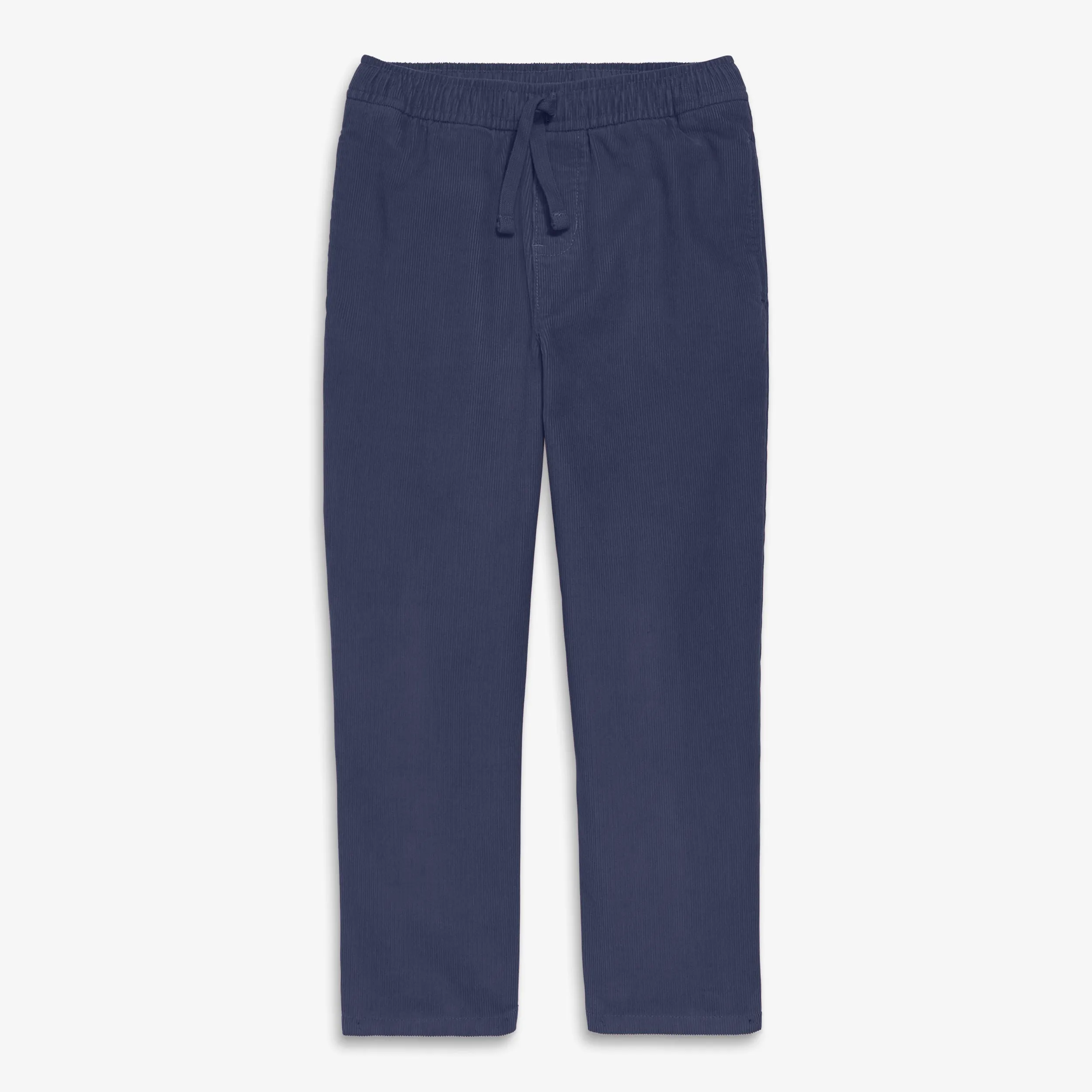 Kids stretch corduroy drawstring pant