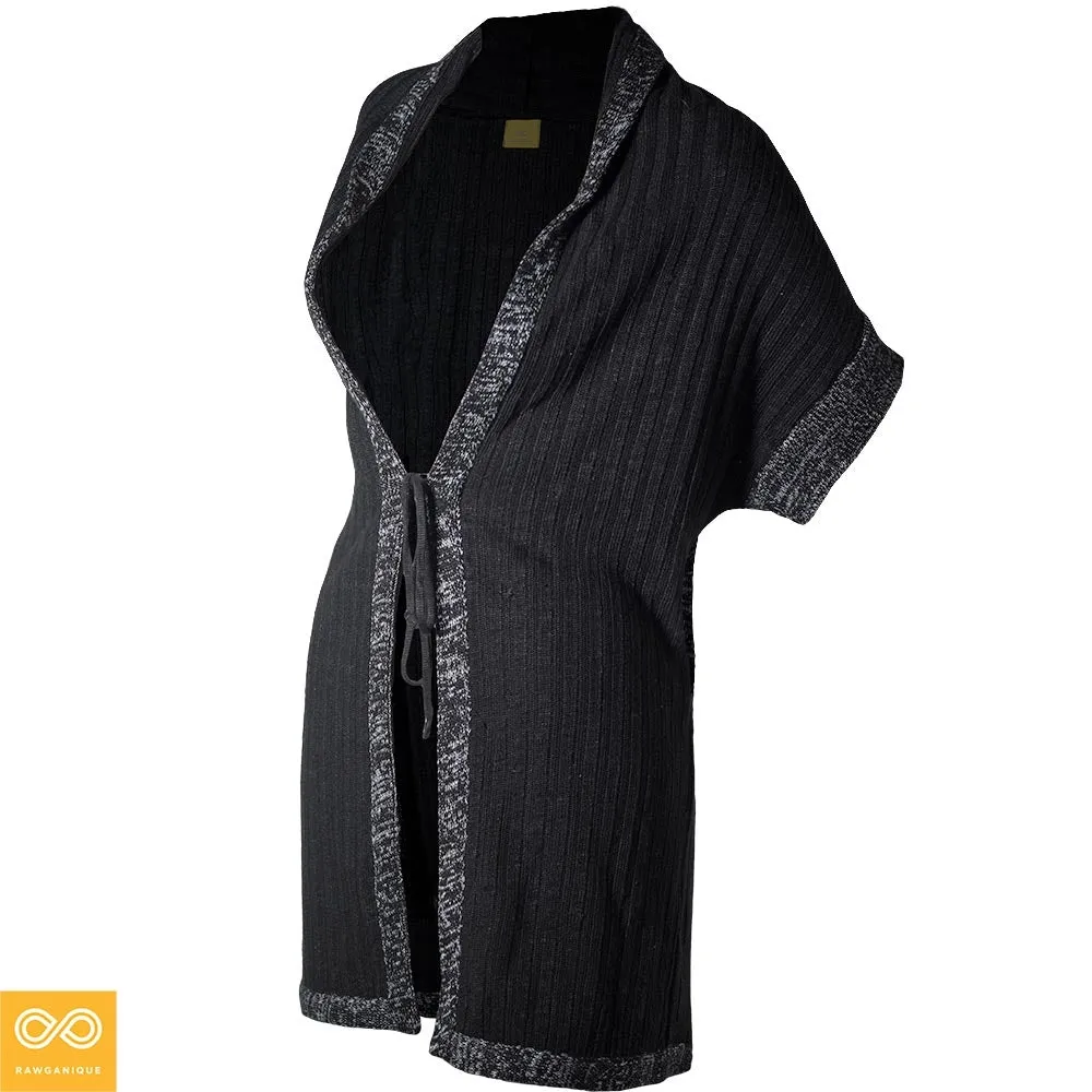 KNIGHTSBRIDGE 100% Organic Hemp Cardigan Tunic (Unisex)