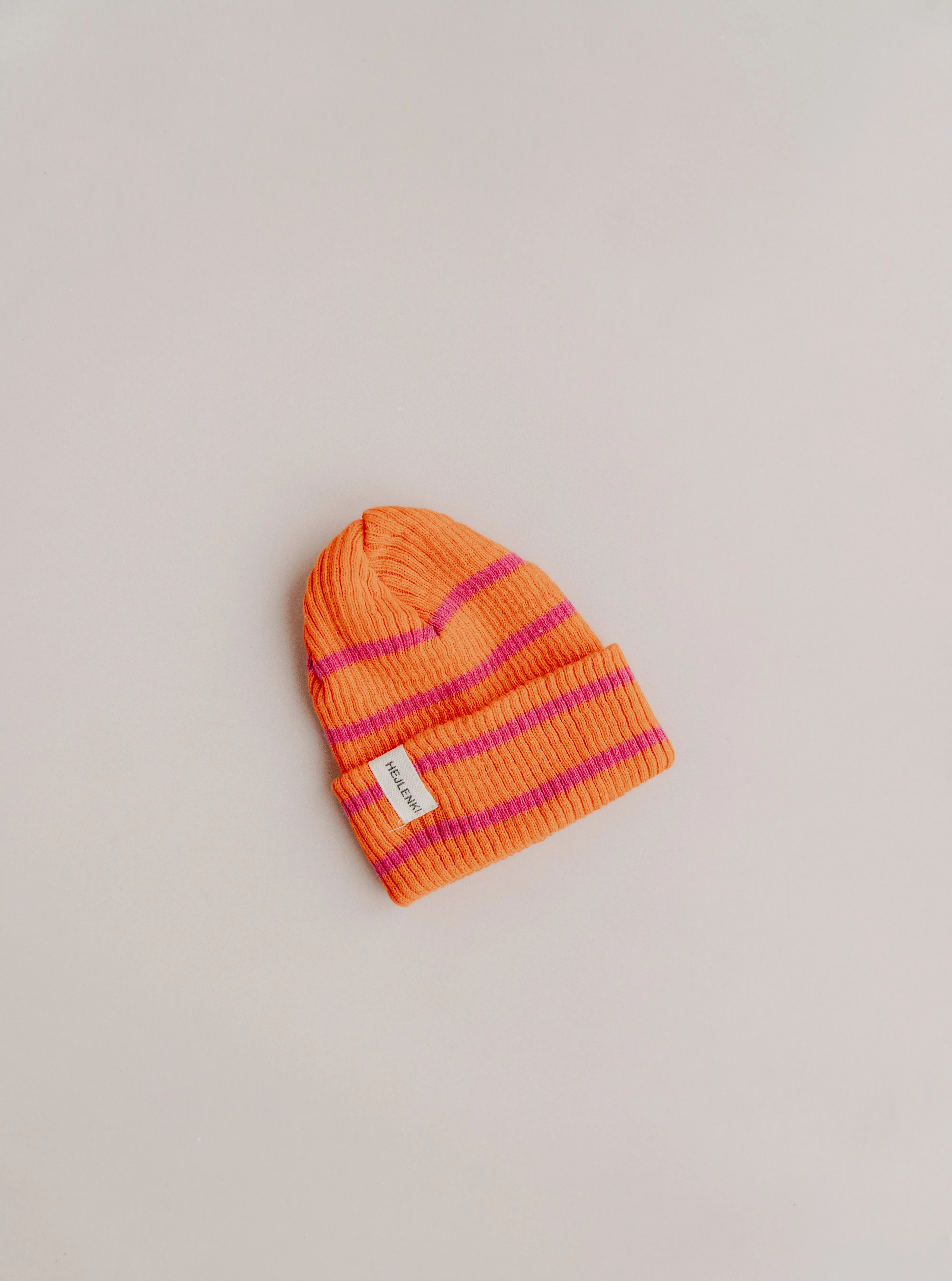 KNIT BEANIE COLORBLOCK