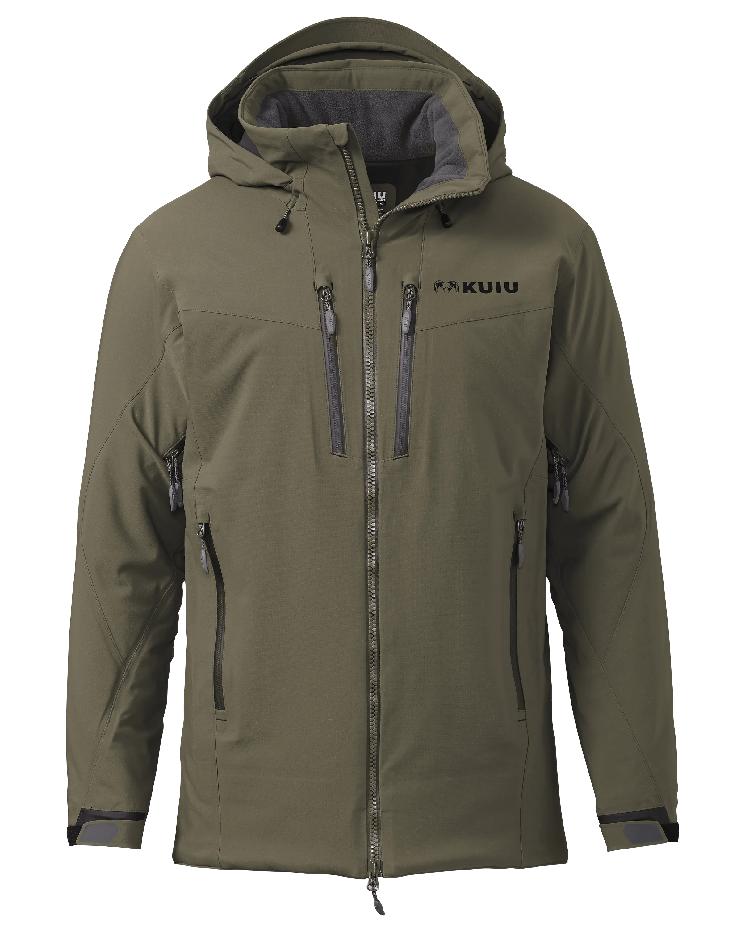 KUIU Kutana Gale Force Hooded Jacket | Ash