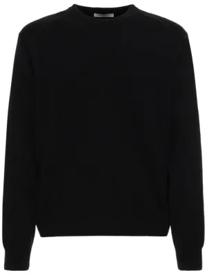 Lemaire   Wool knit crewneck sweater 