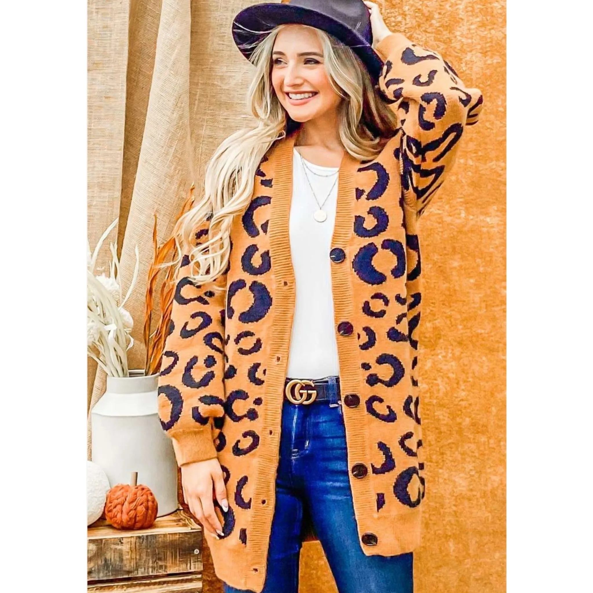 Leopard Cardigan