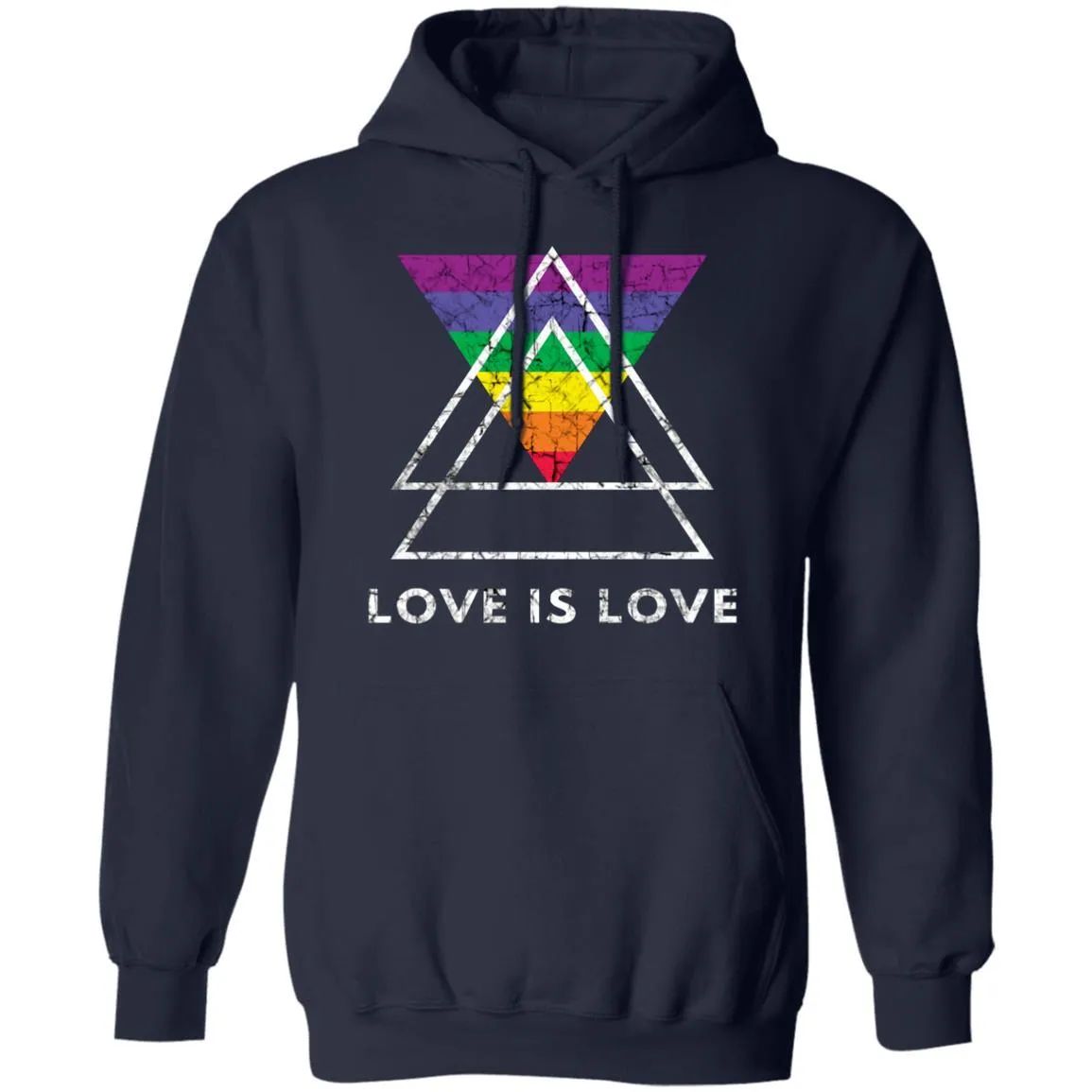 LGBT Love Is Love Pullover Hoodie