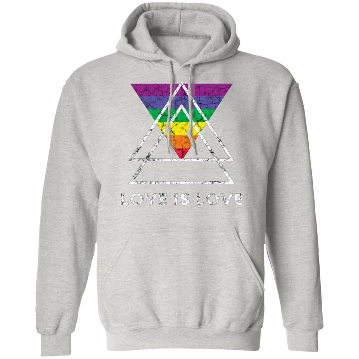 LGBT Love Is Love Pullover Hoodie