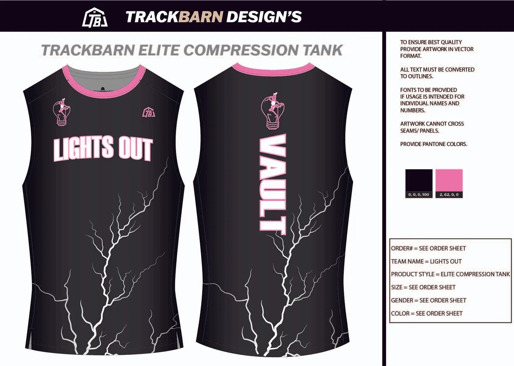 Lights-Out-PV Youth Compression Tank