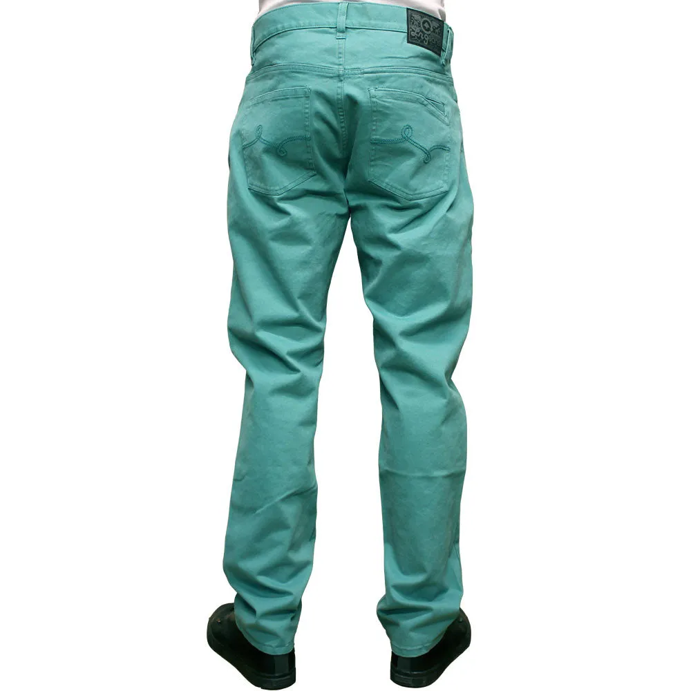 Lrg Still Find Time 2 Rock Jeans Light Teal