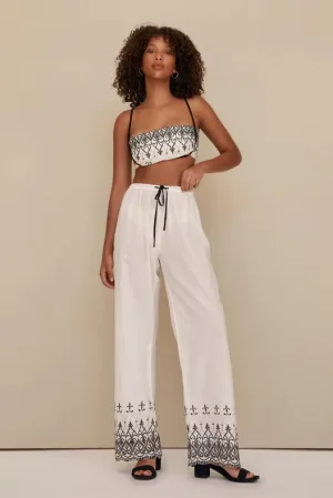 Maje Pant Embroired