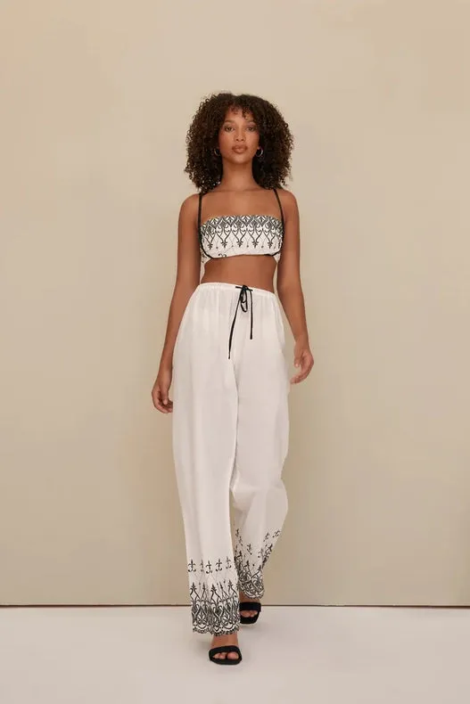 Maje Pant Embroired