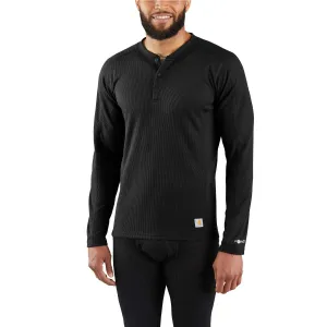 MBL114 - Carhartt Men's  FORCE® Midweight Waffle Base Layer Henley Top