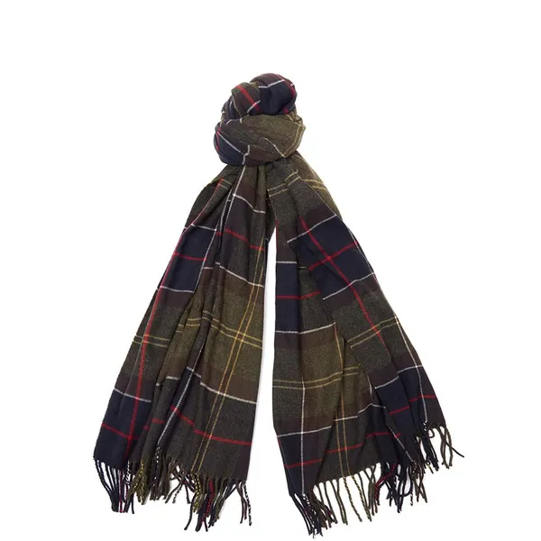 Men's Barbour | Evanton Tartan Lambswool Scarf | Ancient Tartan