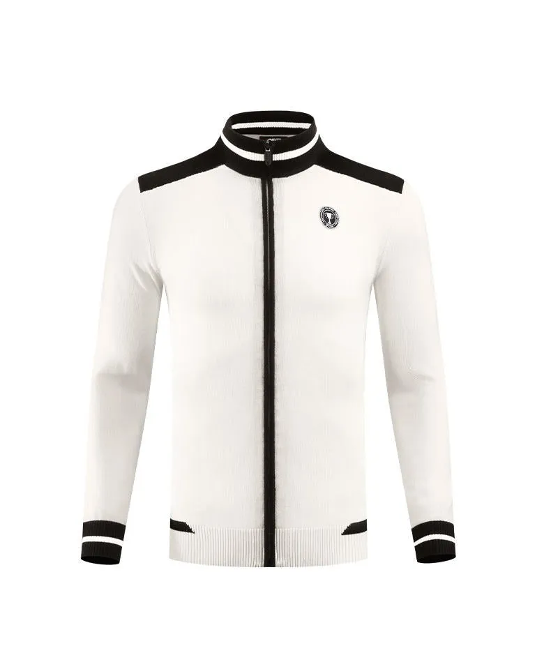 Men's Design Golf Full Zip Sweater