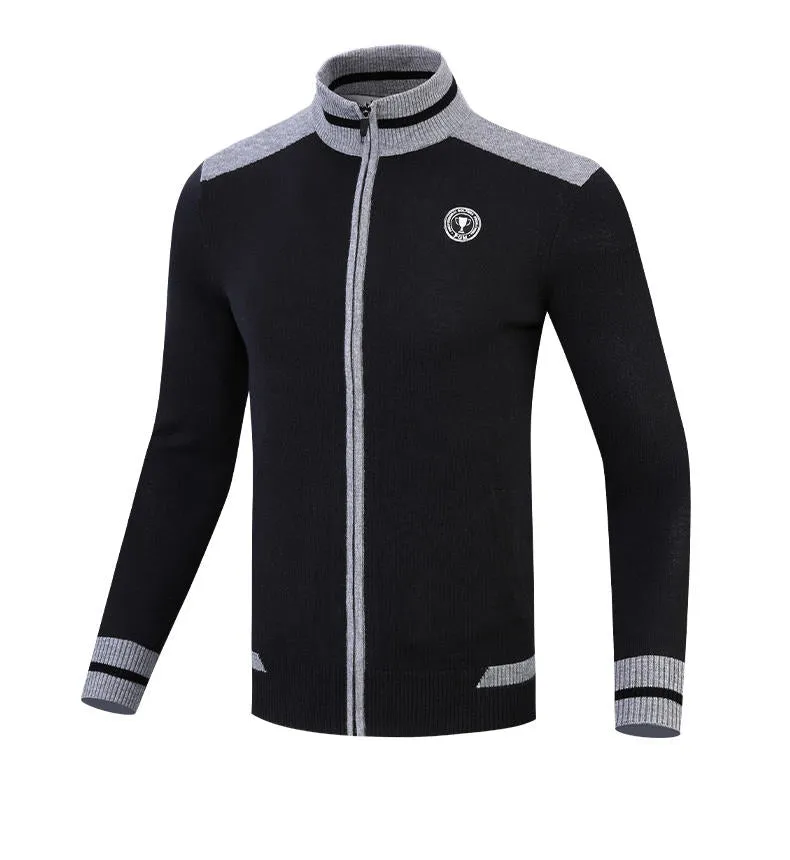 Men's Design Golf Full Zip Sweater