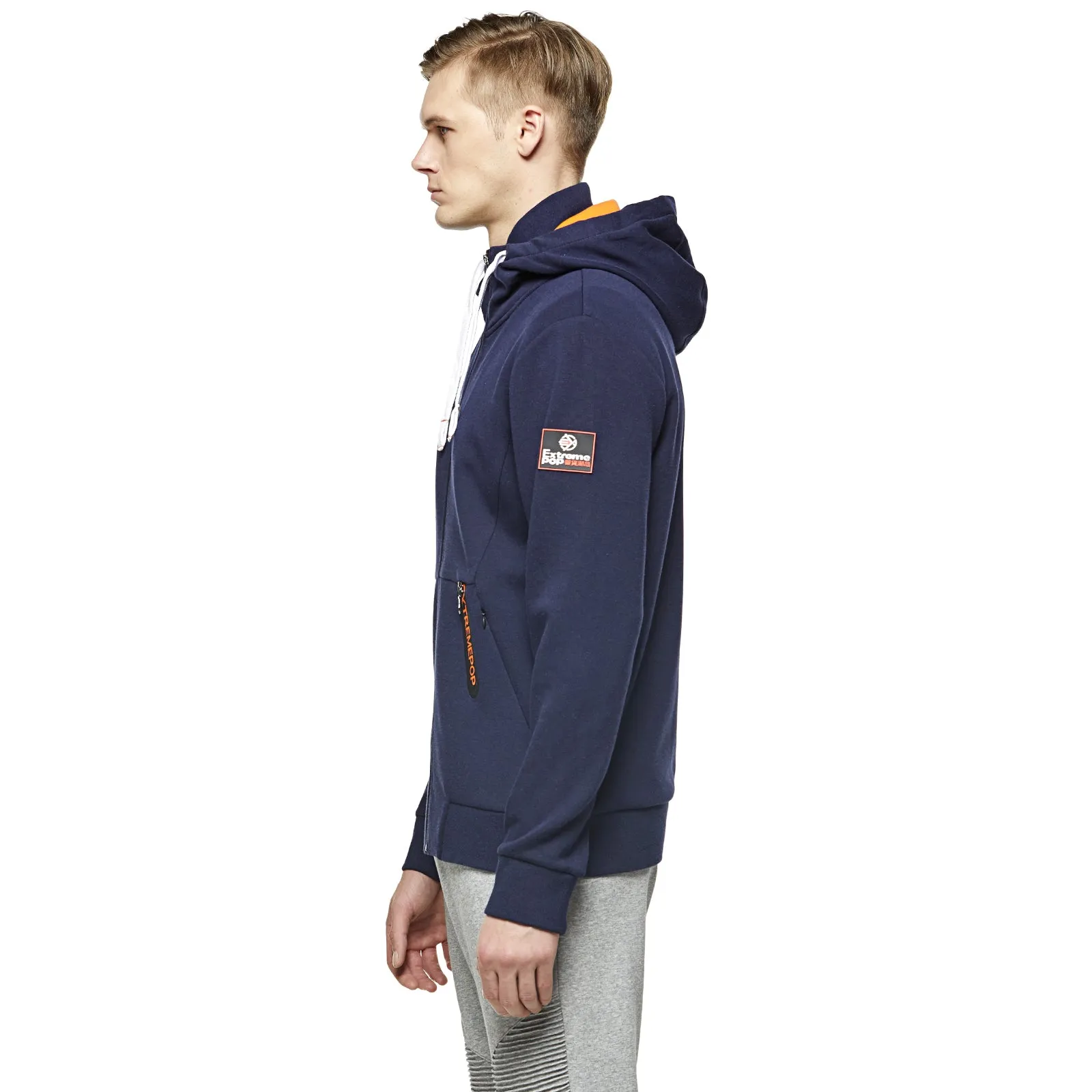 Mens Navy Scuba Hoodie Sweatshirt