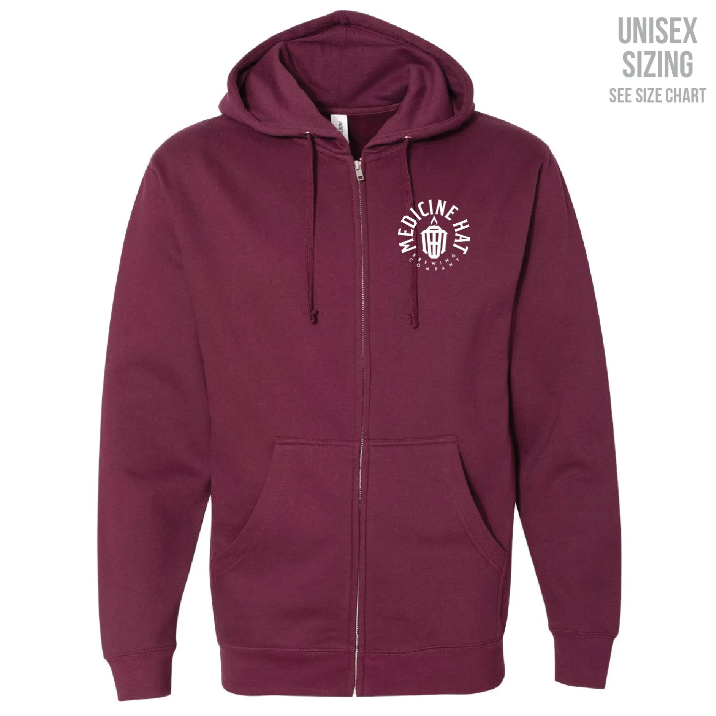 MH Brewing Co. Unisex Zip Hoodie (MHBT001-SS4500Z)