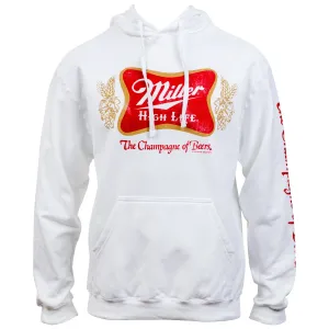 Miller High Life Logo Sleeve Print Hoodie