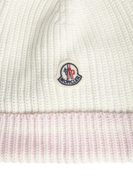 Moncler   Cotton knit beanie 