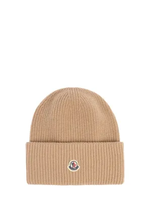 Moncler   Tricot virgin wool beanie 