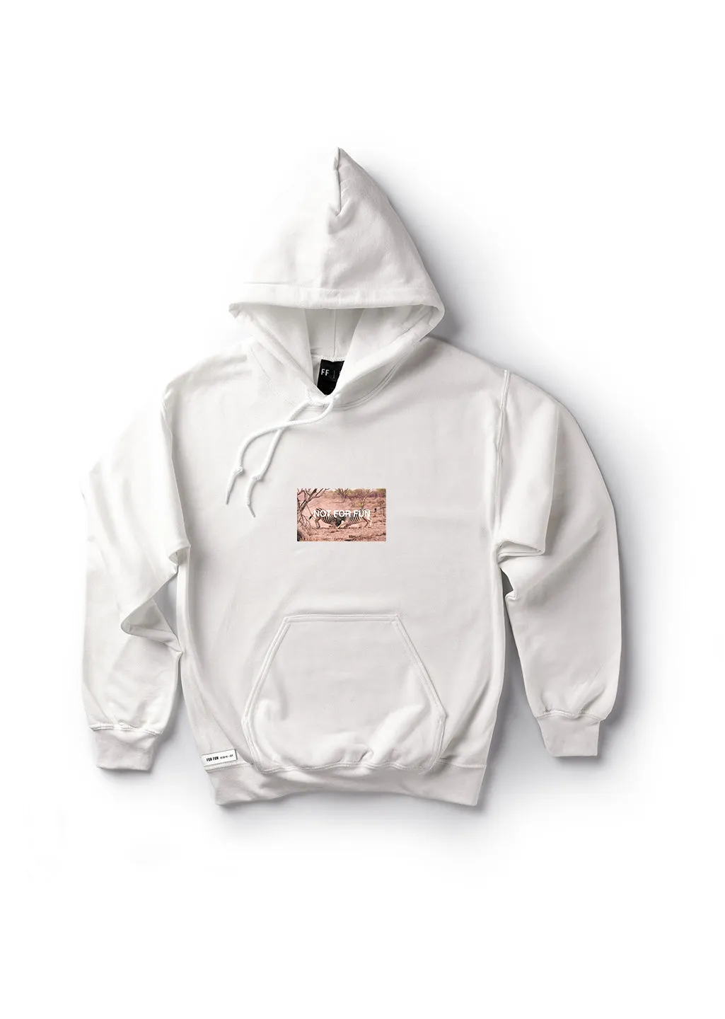 Not For Fun 003 / Oversized Pullover Hoodie