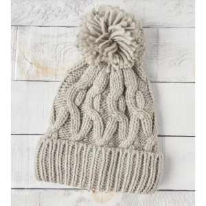 NSTP CHUNKY CABLE KNIT TOQUE