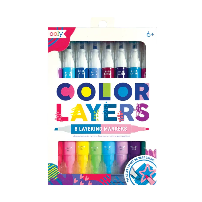 Ooly Color Layers Double Ended Layering Markers