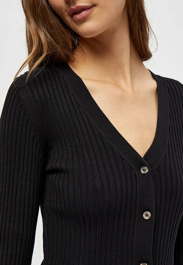 PCTana V Cardigan - Black