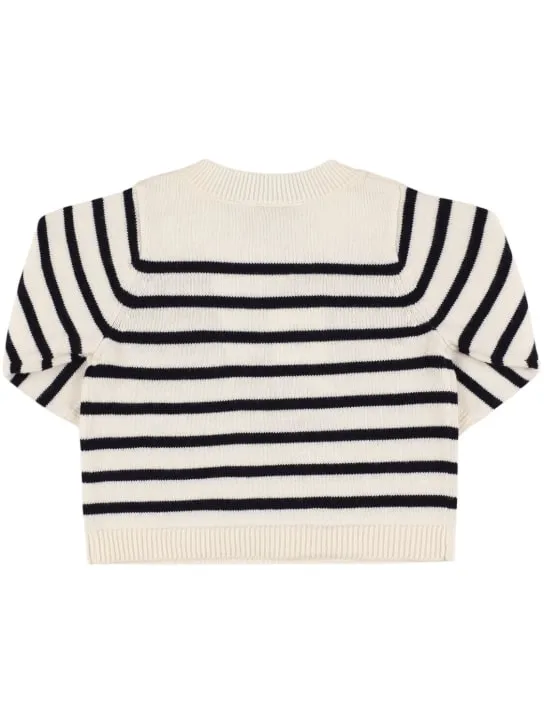 Petit Bateau   Cotton &amp; wool knit sweater 