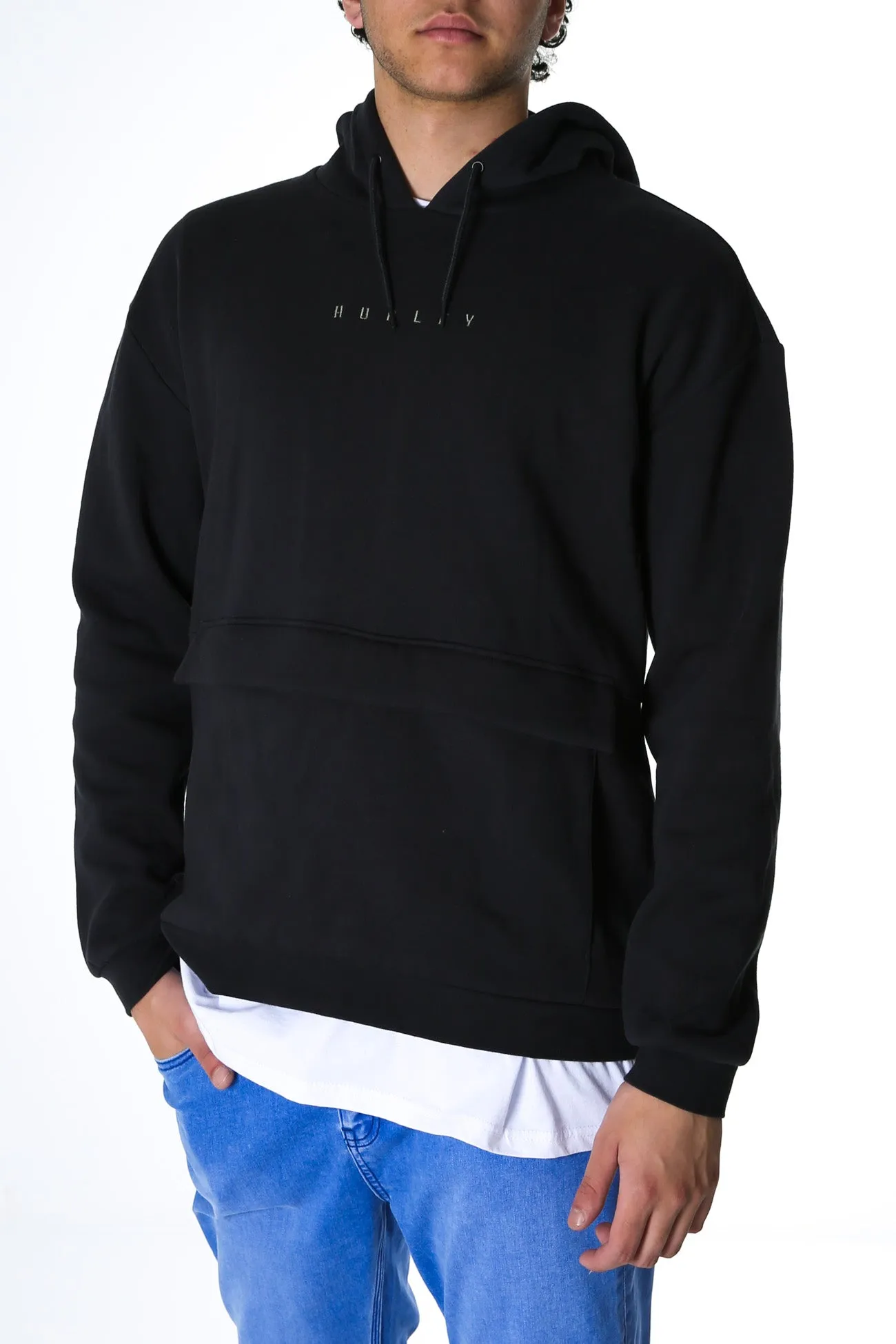 Quality Pullover Fleece Off Noir