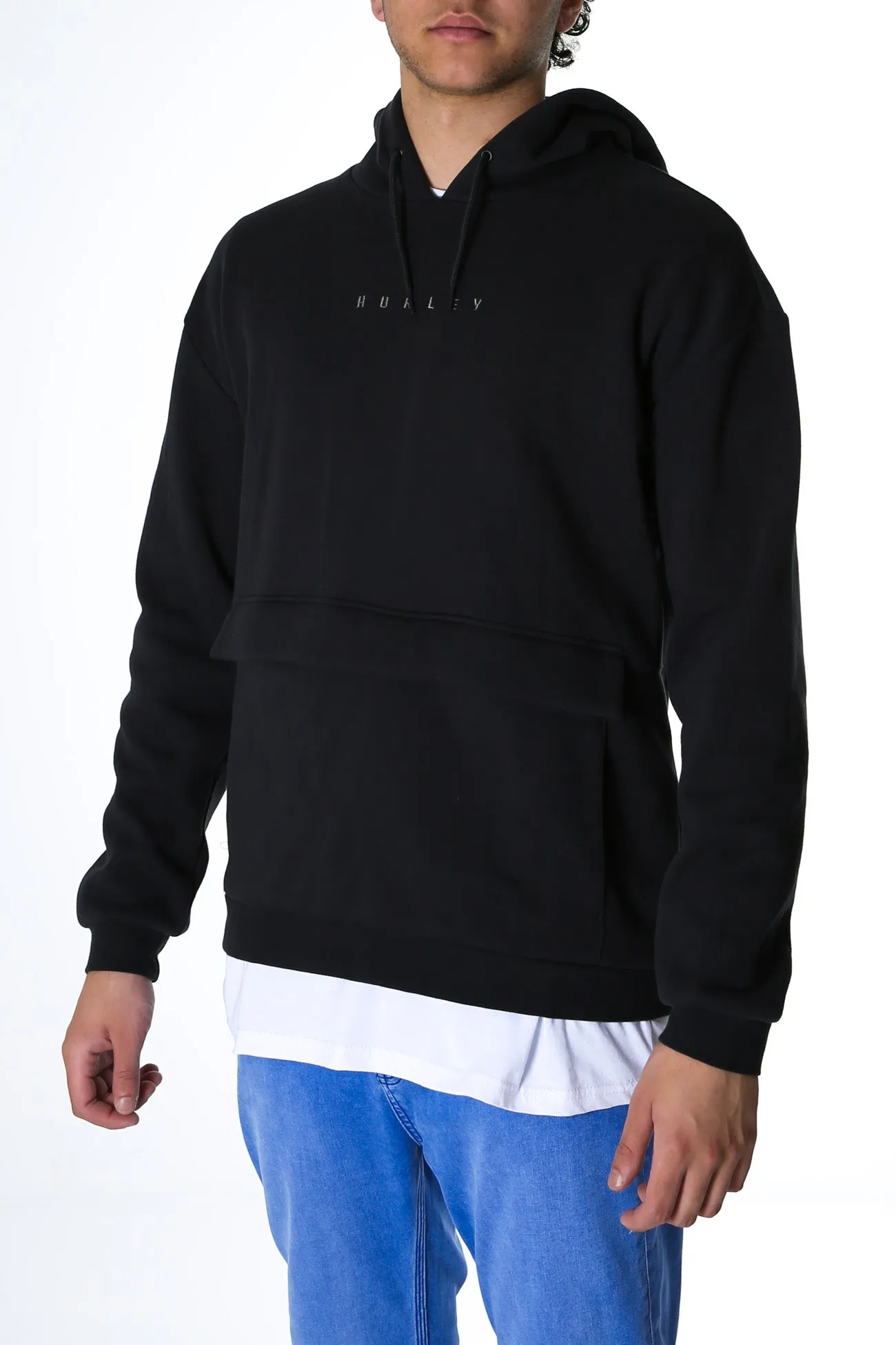 Quality Pullover Fleece Off Noir