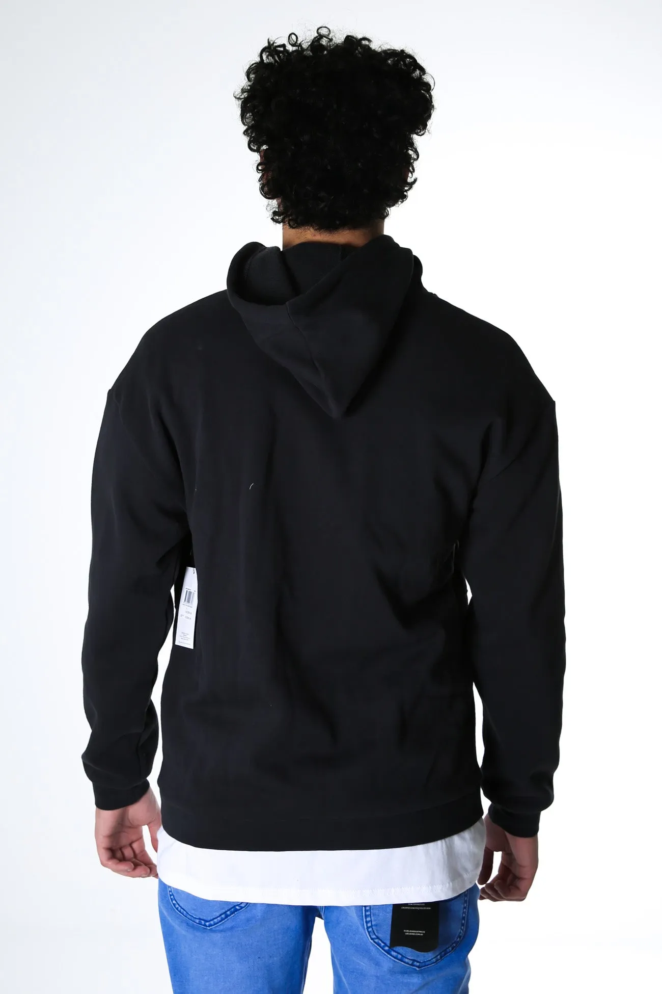 Quality Pullover Fleece Off Noir