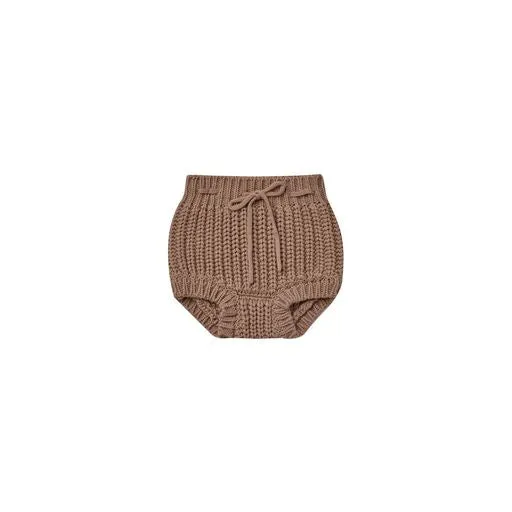 Quincy Mae Knit Tie Bloomer | Cocoa