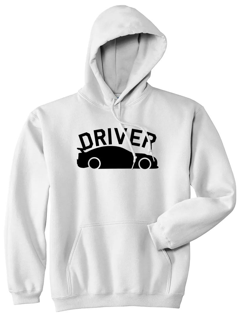 Race Car Driver Drive Mens Pullover Hoodie