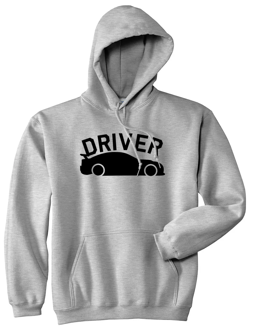 Race Car Driver Drive Mens Pullover Hoodie