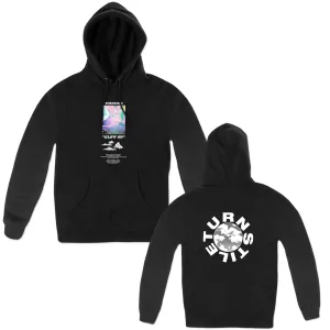 Rainbow Glow On Hoodie (Black)