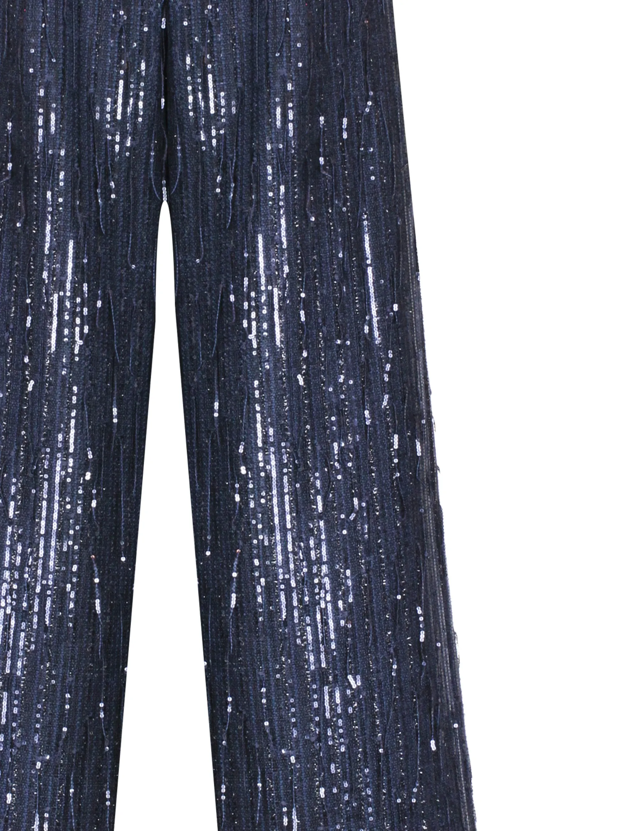 sequinned trousers