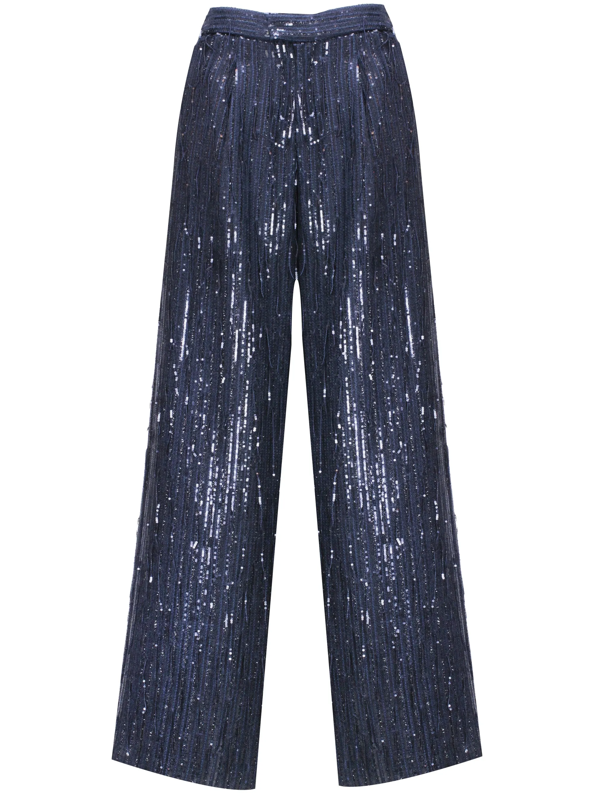 sequinned trousers