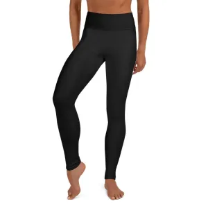 Shark Attack (Black) ~ High-Waist Leggings