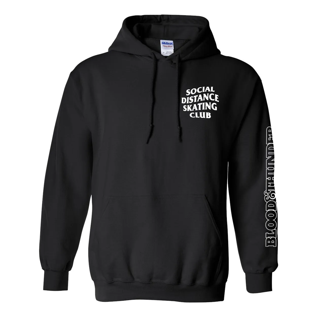 Social Distance Skating Club Pullover Hoodie