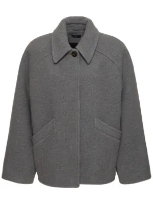 Soeur   Balard wool blend knit jacket 