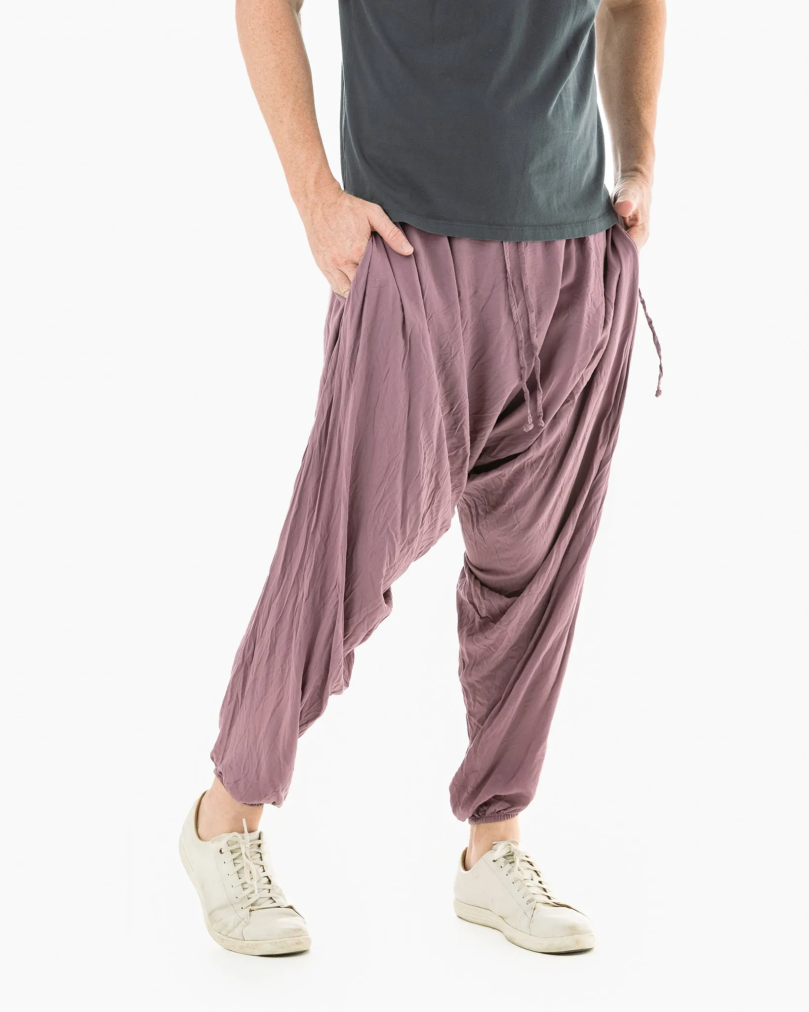 Solid Savannah Harem Pants