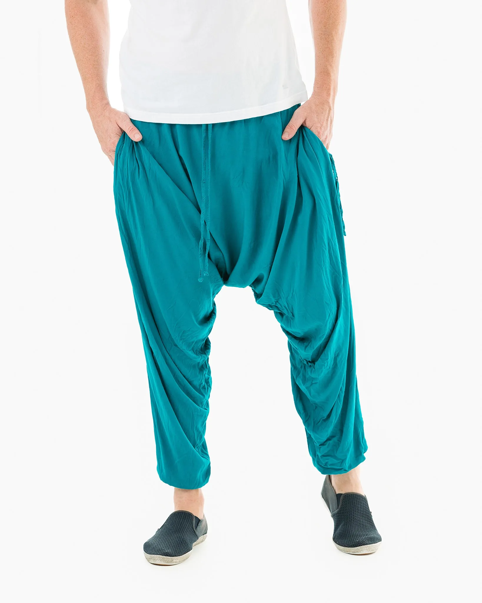 Solid Savannah Harem Pants