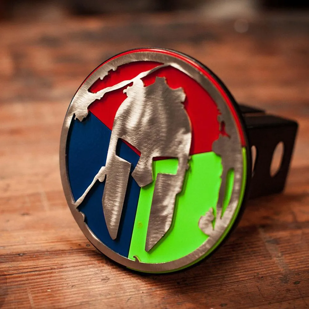 SPARTAN Trifecta Helmet Trailer Hitch Cover